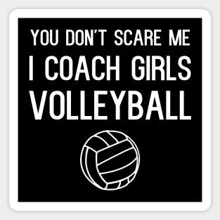 Funny Girls Volleyball Coach Magnet